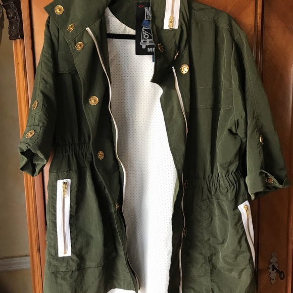 Windbreaker Millard Fillmore nylon great style front zip snaps On Sale - Picture 2 of 5